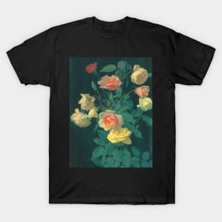 Beautiful Roses Painting T-Shirt